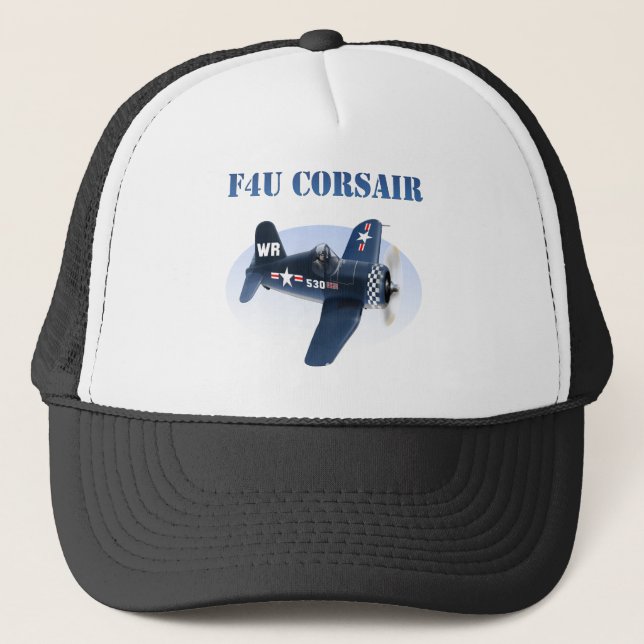 F4U-Corsairflygplan #530 Keps (Framsida)