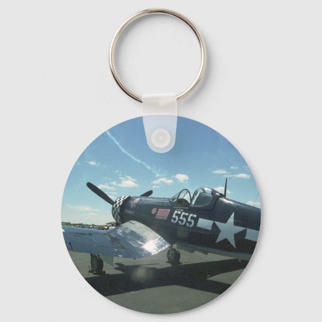 F4U-korsair-nyckelkedja Nyckelring (Framsida)