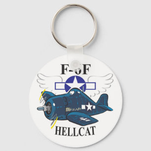 f6f Helkatt Nyckelring