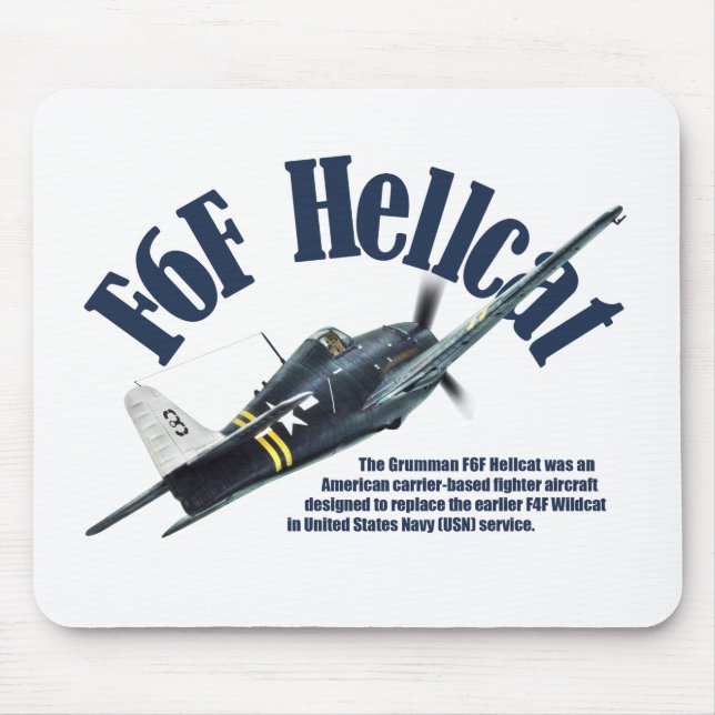 F6F Hellcat ヘ ル キ ャ ッ ト Musmatta (Framsidan)