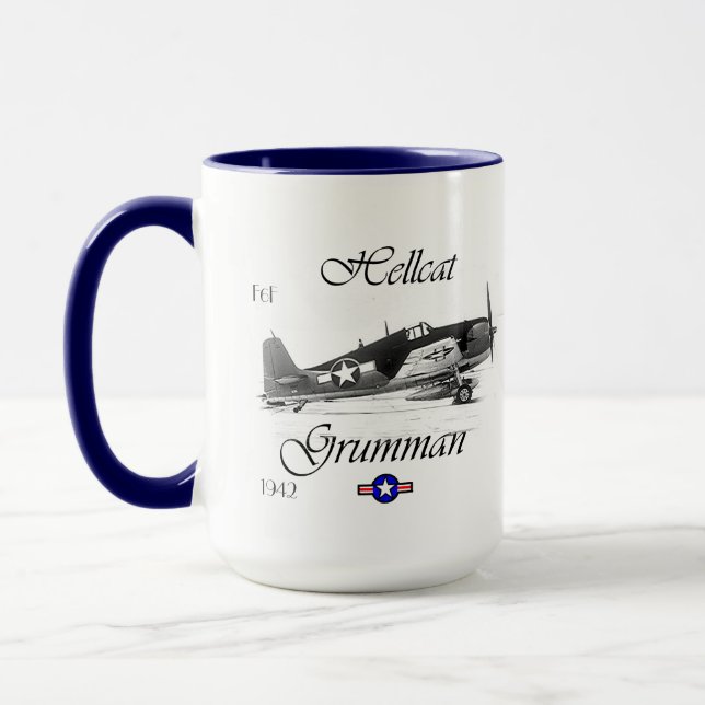 F6F-Hellcat, GRUMMAN, 1942 Mugg (Vänster)