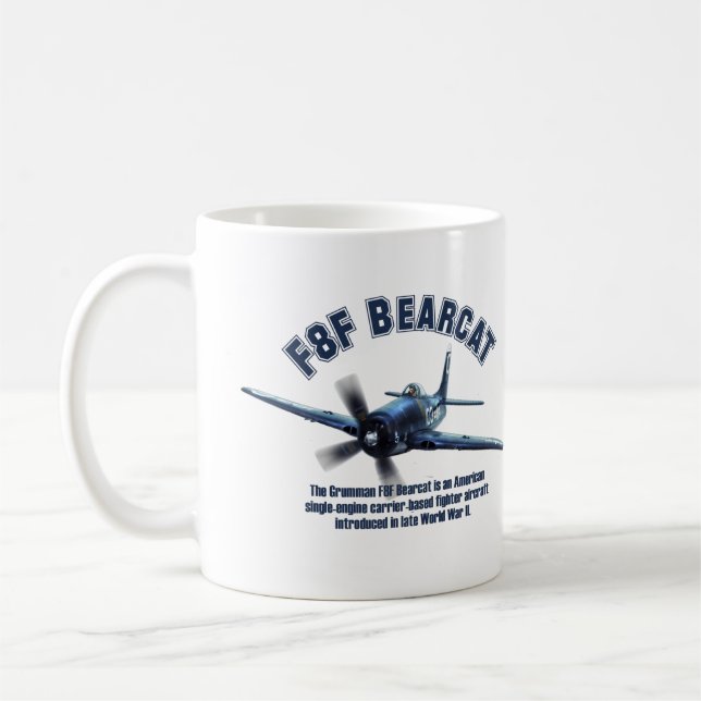 F8F Bearcat Kaffemugg (Vänster)