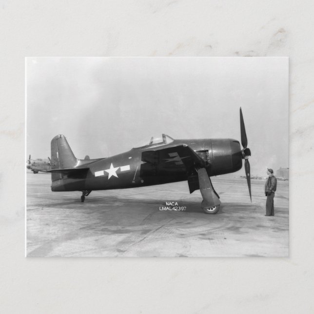 F8F-Bearcat Vykort (Framsida)