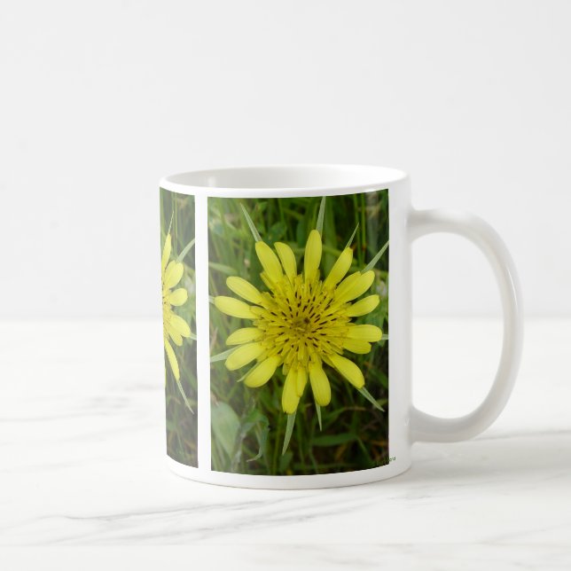 F9 Gult Wildblomma Kaffemugg (Höger)