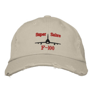 F-100 Golf Hat Broderad Keps