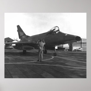 F-100 Toppen Saber Poster