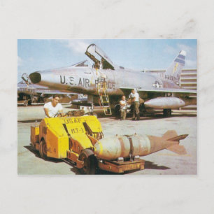 F-100 Toppen Saber Vykort