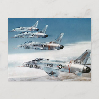 F-100 Toppen Sabers Vykort