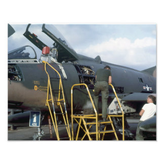 F-100 Vietnam 1968 Skriv ut Fototryck