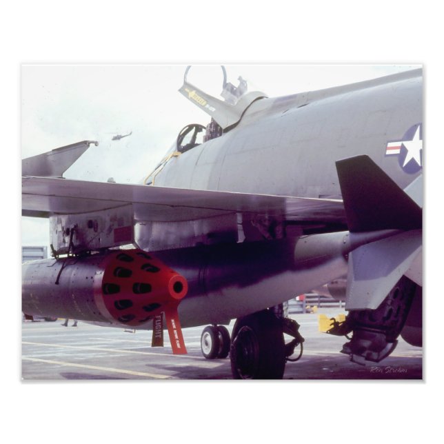 F-100 Vietnam 1-C-utskrift Fototryck (Framsidan)