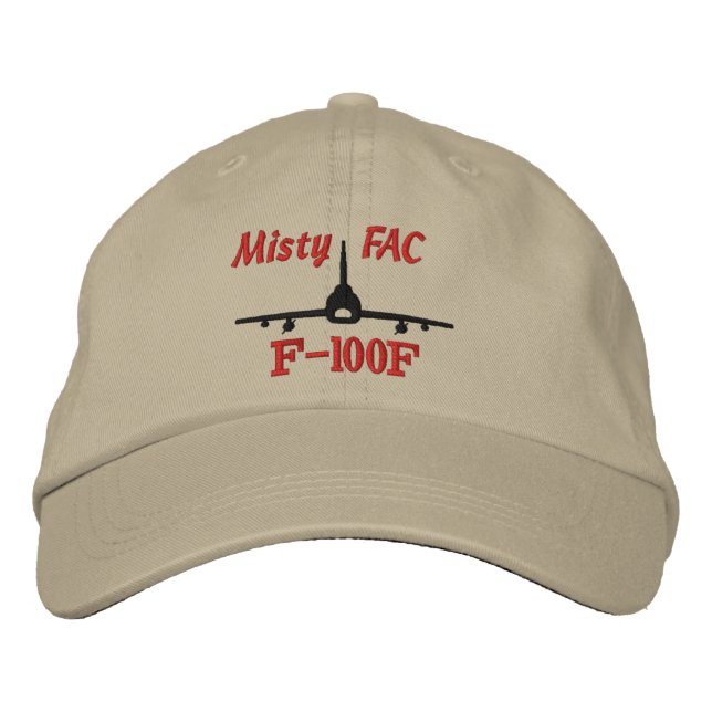 F-100F Golf Hat Broderad Keps (Framsida)