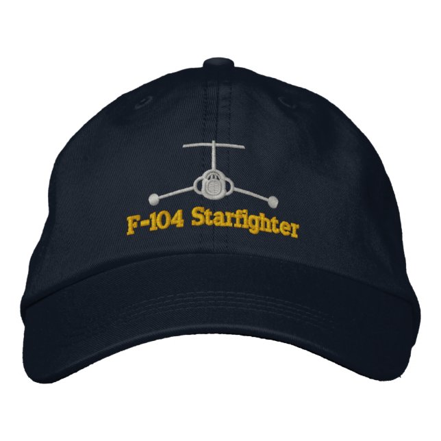 F-104 Golf Hat Broderad Keps (Framsida)