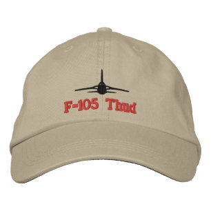 F-105 Golf Hat Broderad Keps