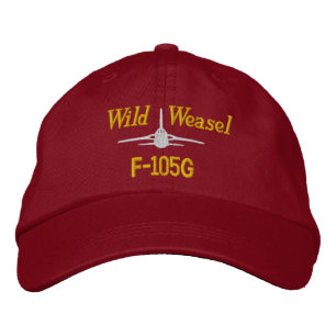 F-105G Golf Hat Broderad Keps