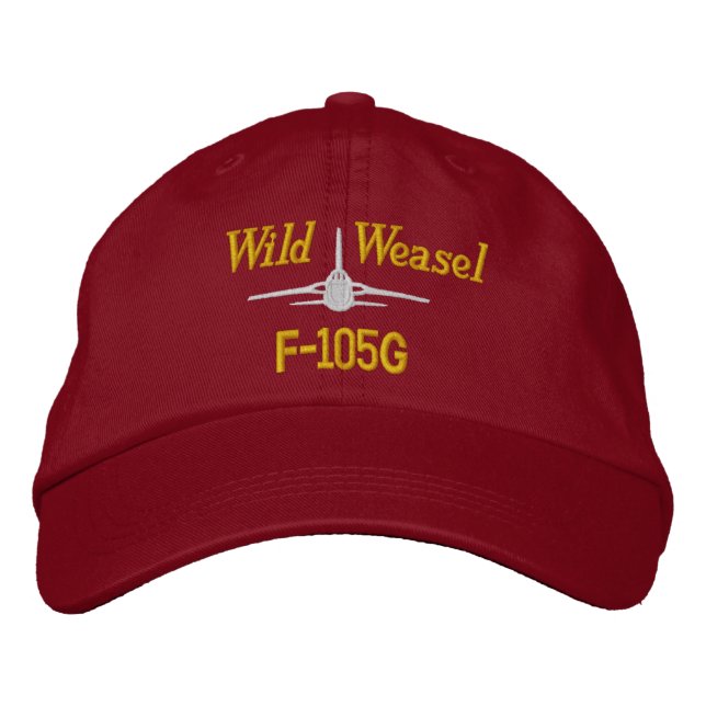 F-105G Golf Hat Broderad Keps (Framsida)