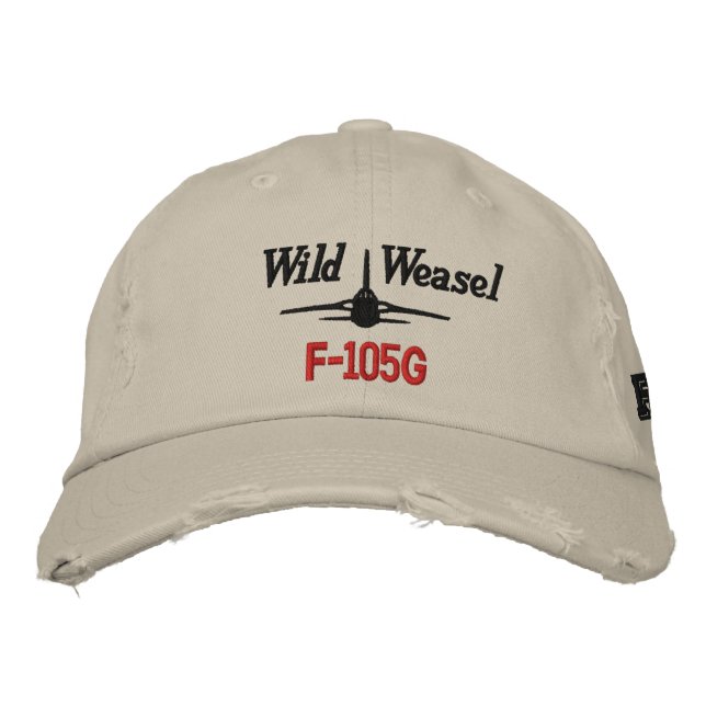 F-105G Golf Hat Broderad Keps (Framsida)