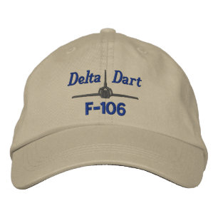 F-106 Golf Hat Broderad Keps