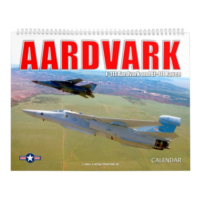F-111 AARDVARK KALENDER (Omslag)