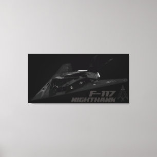 F-117 Nighthawk Canvastryck
