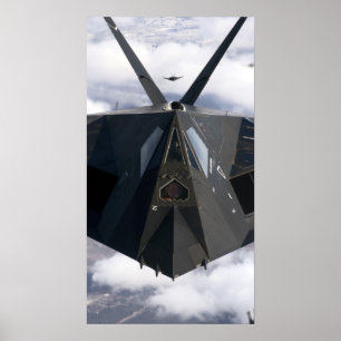 F-117 Nighthawk-flygplan Poster