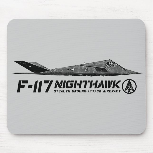 F-117 Nighthawk Mousepad Musmatta (Framsidan)