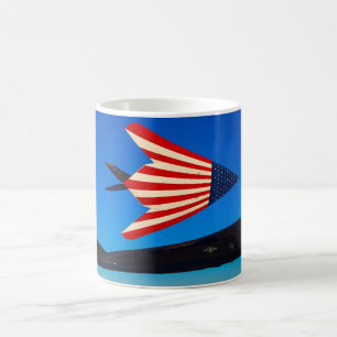 F-117 NIGHTHAWK Patriotic Mugg