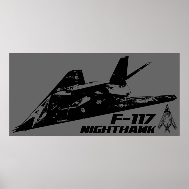 F-117 Nighthawk Poster (Framsidan)