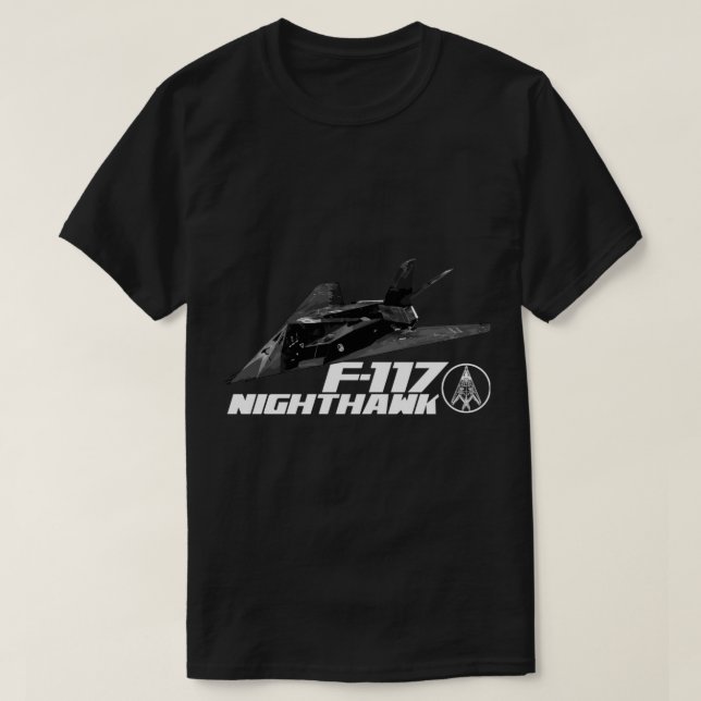 F-117 Nighthawk   T Shirt (Design framsida)