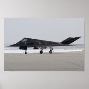 F-117 Sanitetsstridsflygplan Poster