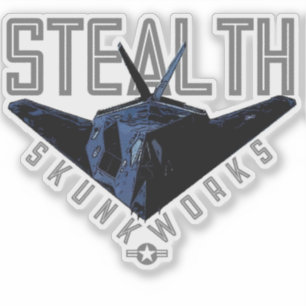 F-117 STEALTH BOMBER KLISTERMÄRKEN