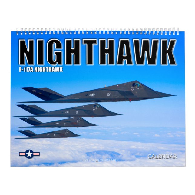 F-117A NIGHTHAWK KALENDER (Omslag)