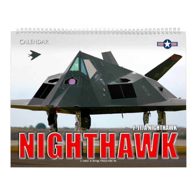 F-117A NIGHTHAWK KALENDER (Omslag)
