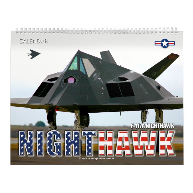 F-117A NIGHTHAWK KALENDER (Omslag)