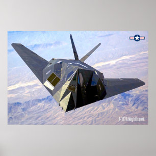 F-117A NIGHTHAWK POSTER
