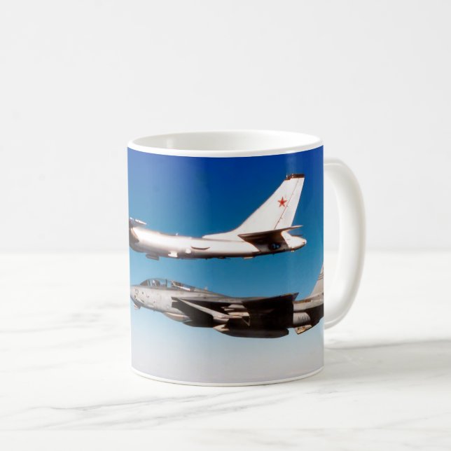 F-14 TOMCAT ’BÄRINTERCEPT’ KAFFEMUGG (Framsida höger)