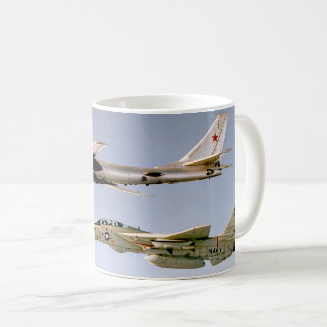 F-14 TOMCAT ’BÄRINTERCEPT’ KAFFEMUGG (Framsida höger)