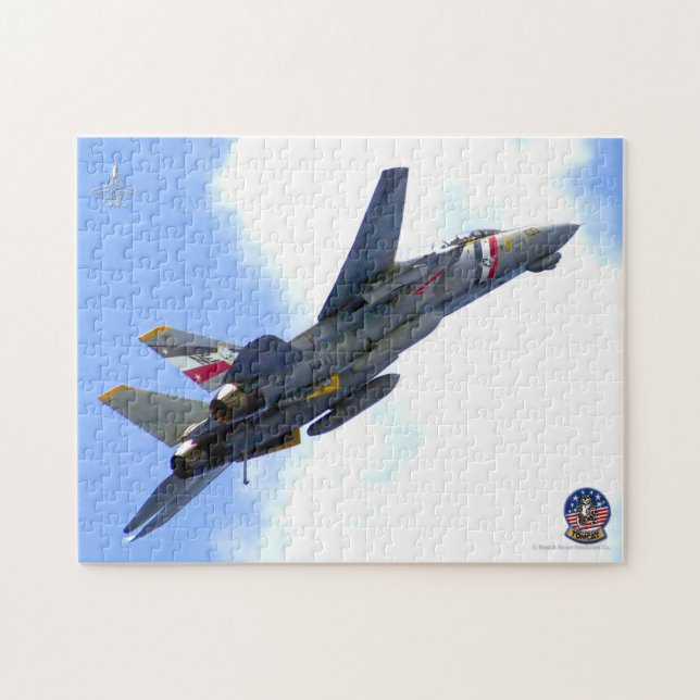 F-14 TOMCAT "BOLTER" (11 x 14 tum) Pussel (Horisontell)