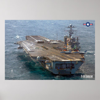 F-14 TOMCAT ’CARRIER’ POSTER