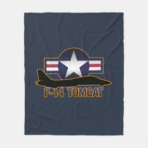F-14 Tomcat Fleecefilt
