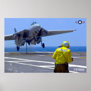 F-14 TOMCAT "KROK DOWN" POSTER