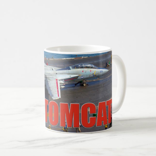F-14 TOMCAT ’LAUNCH’ KAFFEMUGG (Framsida höger)