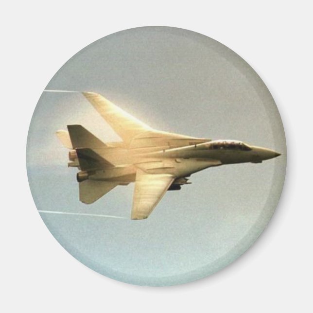 F-14 TOMCAT MED FÖRÄLDRARE MAGNET (Framsidan)