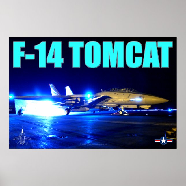F-14 TOMCAT POSTER (Framsidan)