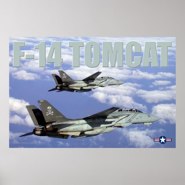 F-14 TOMCAT POSTER (Framsidan)