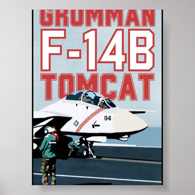 F-14 Tomcat Poster (Framsidan)