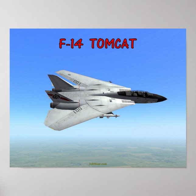 F-14 TOMCAT POSTER (Framsidan)