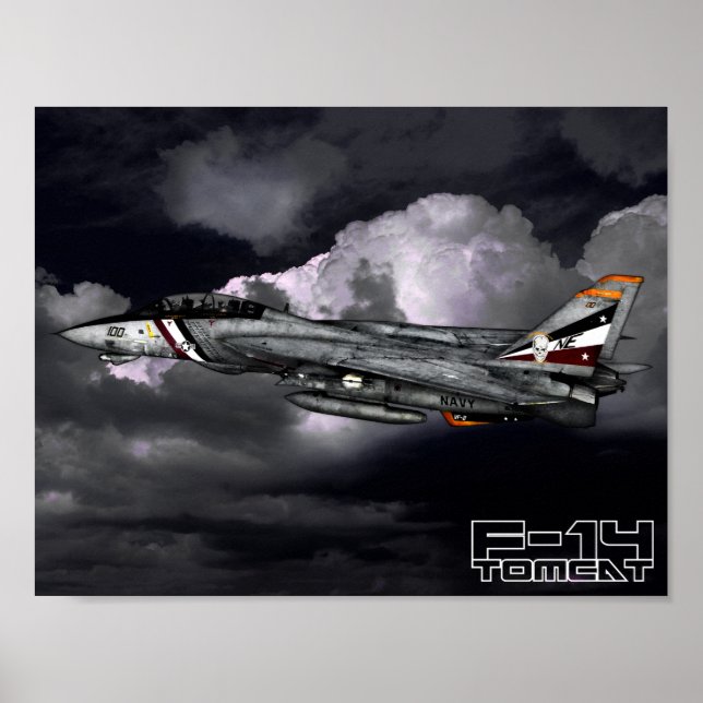 F-14 Tomcat Poster (Framsidan)