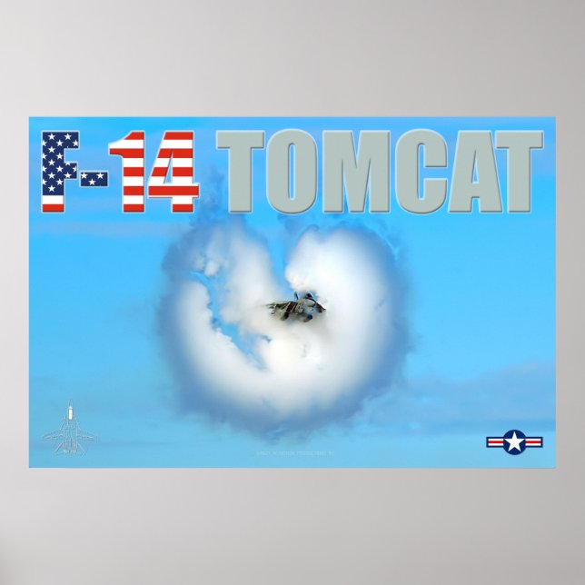 F-14 TOMCAT POSTER (Framsidan)