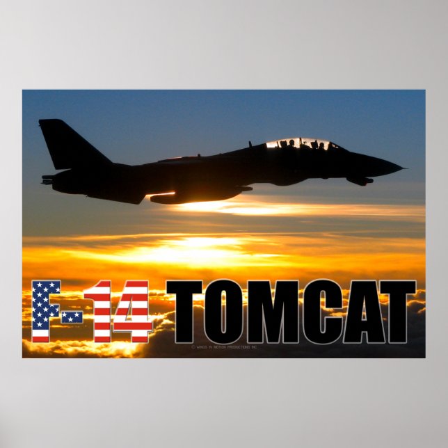 F-14 TOMCAT POSTER (Framsidan)