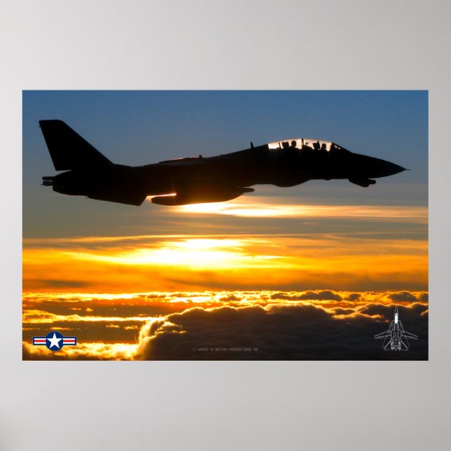 F-14 TOMCAT POSTER (Framsidan)